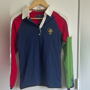 Vintage R Pessoa Horseware Rugby Shirt, Size S
